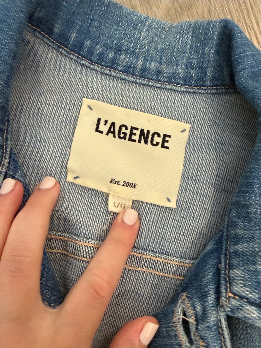 Lagence Janelle Jean Jacket - Picture 4 of 5
